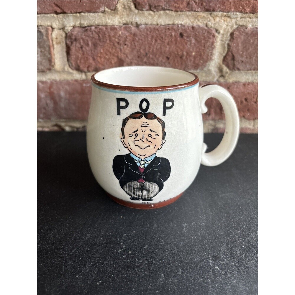 Vintage Relco Japan Pop Master Of The House Porcelain Coffee Mug Father’s Day